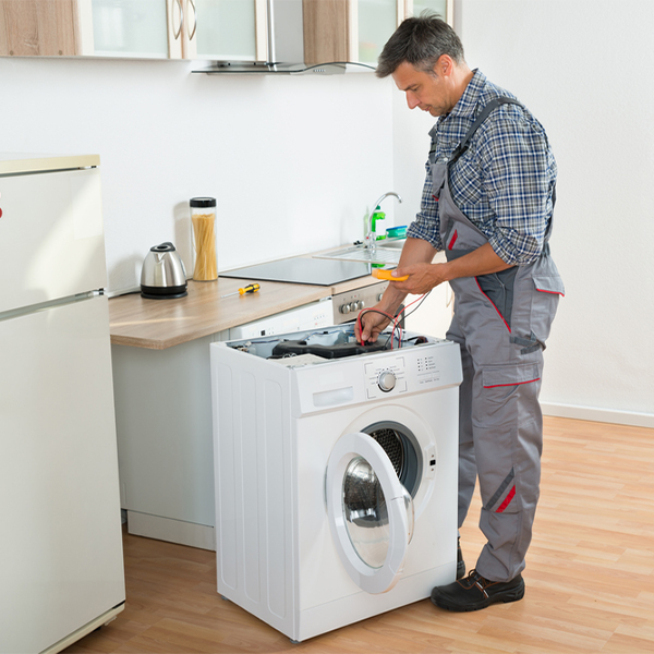 can you walk me through the steps of troubleshooting my washer issue in Goldfield Iowa